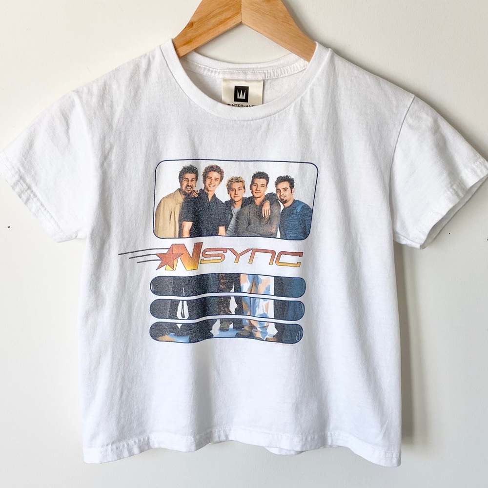 Vintage Winterland 2000 *NSYNC Portrait Graphic Band Tee Shirt